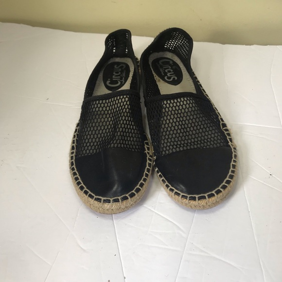 Sam Edelman Ganga Mesh Espadrilles Leather Flats Loafers Shoes Slides Slip On - Picture 9 of 16